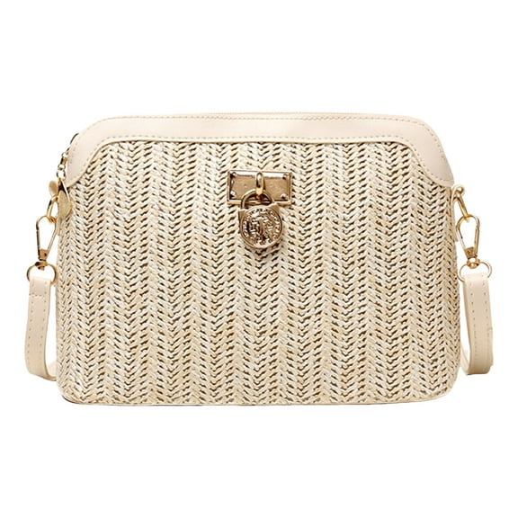 STYLAGO Straw Clutch Purse for Women Crossbody Bag Summer Beach Shoulder Bags Envelope Wallet Handbags