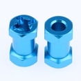 thumbnail image 4 of Hexagonal de Rueda de 12mm 15/20/25mm Adaptador de Extensión Más Combinador para Wraith CC01 AXIAL SCX10 :10 Coche Azul -20mm Hugo  Hub Adaptador extendido hexagonal, 4 of 10