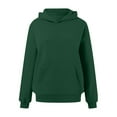 thumbnail image 3 of Landzoo Womens Oversized Sweatshirts Pullover Hoodies Artificial Short Velvet Sweaters Long Sleeve With Pockets Winter Fall Outfits Clothes Warm Breathable Women's Hoodie, 3 of 4