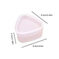 thumbnail image 3 of Triangle Rice Mold, 2.6x2.4x1.5 in, Create Fun Shaped Rice Balls for Lunches, Perfect for Kids' Bento Boxes and Snacks, 3 of 6