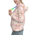 thumbnail image 2 of Sikiie Daisy And Bee Women's Casual Hoodies Long Sleeve Lightweight Pullover Tops Loose Sweatshirt-XX-Large, 2 of 7