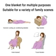 thumbnail image 7 of ARLAJO Queen Size Bamboo Cooling Blanket - 150X200Cm Temperature Regulating Ice Blanket for Hot Sleepers | All-Season Lightweight Bedding with 4°C Drop Tech for Night Sweats Relief, 7 of 7