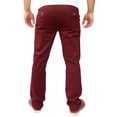thumbnail image 3 of Pantalón de gabardina stretch John Silver  Corte recto color vino, 3 of 4