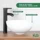thumbnail image 4 of Gabinete Para Baño Flotante Mueble Lavamanos Ovalin y Monomando Repisas Fibra de Madera MFC KingsHouse cafe Estandar, 4 of 8