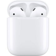 Restored Apple AirPods 1st Generation In-Ear Earbuds with Charging Case, White