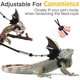 thumbnail image 3 of Correa de cuero de lagarto ajustable, correa de ala de cuerda de tracción para exteriores para reptiles pequeños (d-583-a), 3 of 5