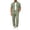 Army Green B, variant on Stamzod Men's Clothing Sets 2 Piece Casual Linen Track Suits Mens Short Sleeve Shirt Jackets and Long Pants Set Travel Vacation Beach Outfit