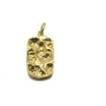 thumbnail image 3 of Medium Nugget Charm Pendant 14k Yellow Gold, 3 of 5