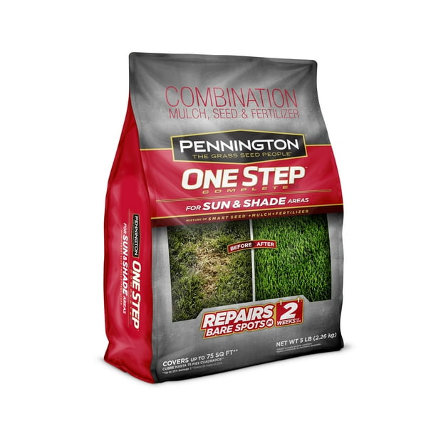 Pennington One Step Complete Grass Seed Patch and Repair, for Sun to
