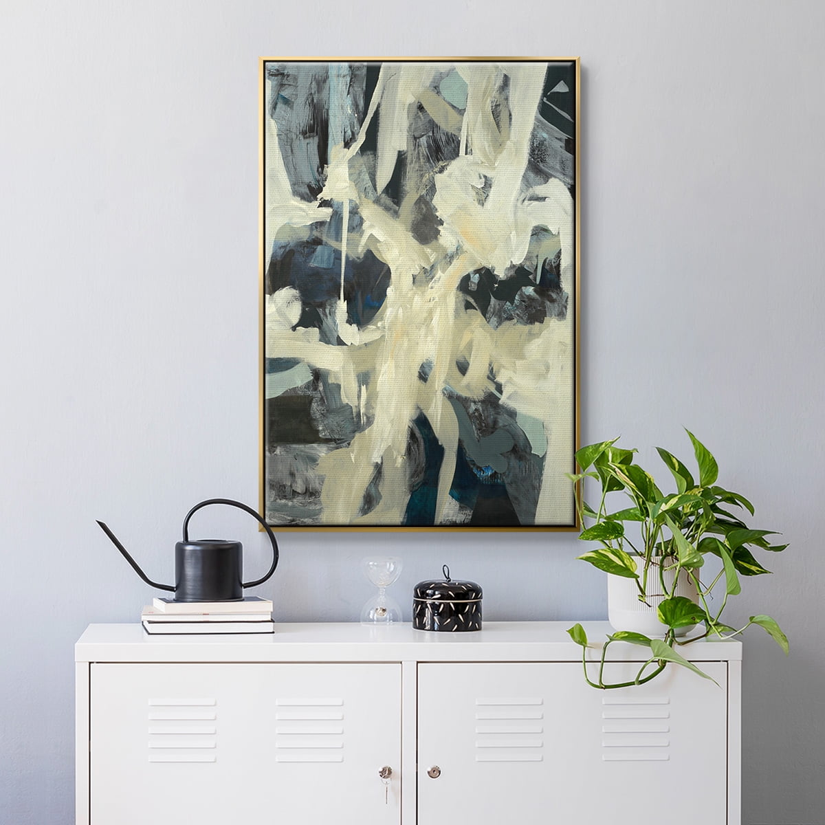 Bearers Framed Premium Gallery Wrapped Canvas - Ready to Hang - 25 x 37 - Gold Floating Frame