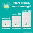 thumbnail image 4 of Pampers Sensitive Baby Wipes Unscented, 16 Pack, 1344 Total Count (Select for More Options), 4 of 15