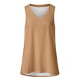 thumbnail image 6 of Tank Tops for Women 2026 Summer Casual Lightweight Loose Fit V Neck Sleeveless Shirt Basic Plain Tanks, 6 of 6