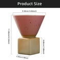 thumbnail image 3 of Japanese Tea Cup Retro Ceramic Coffee Cup with Saucer Set New Pottery Mug for Latte Espresso Pull Flower Cappuccino,100ml/3.5oz, 3 of 6