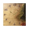 thumbnail image 5 of Gobi Desert Wall Clock Square Clock Decoration Creative Clock Dual Use Black Pointer 7.78in, 5 of 10