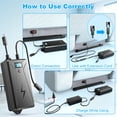 thumbnail image 3 of Batterie pour Meubles Inclinables, Batterie de Fauteuil Inclinable 2500mah Rechargeable 2 Broches, Batteries Sans Fil Universelles pour Fauteuil Inclinable, 3 of 7