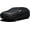 Black, variant on 6 Layers Hatchback Car Cover Waterproof All Weather for Automobiles Heavy Duty Full Exterior Cover Outdoor Sun Snow Protection Universal Fit for Hatchback (146-157 inch)
