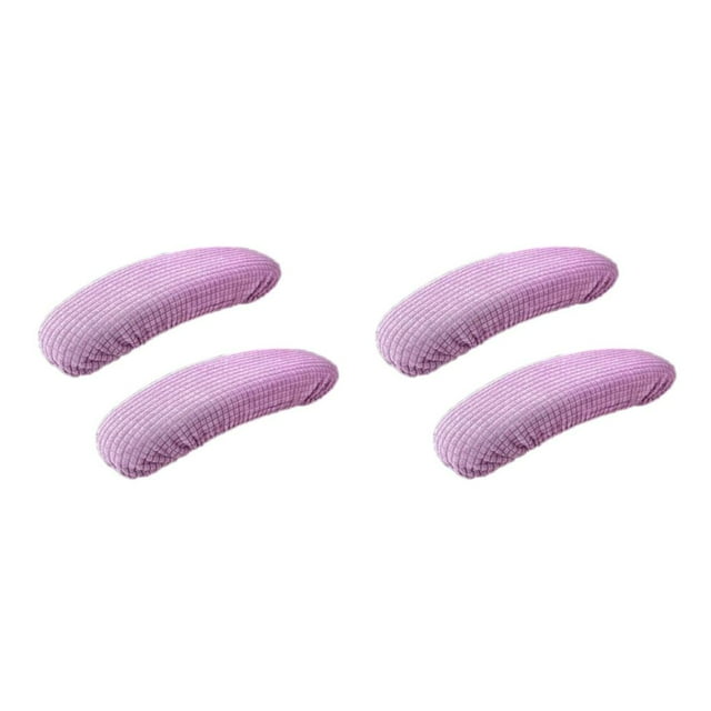 Guardoinrt Washable Office Chair Armrest Covers Wear-resistant Easy To Install Wide Application Made pale purple 2Set