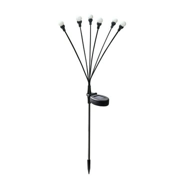 Mainstays Outdoor 6 LED Solar Fairy Lighting Stake, 6.7"W*3.5"D*28.4"H, 0.28 lb weight