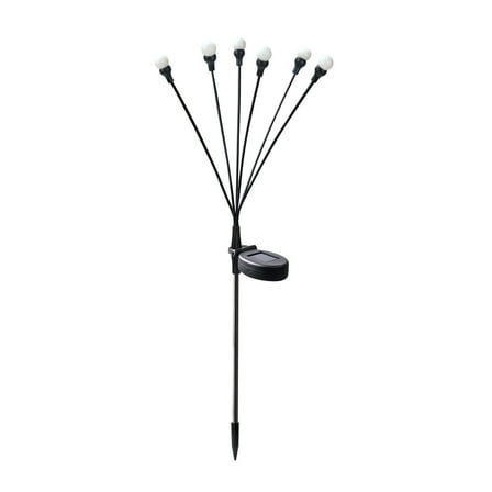 Mainstays Outdoor 6 LED Solar Fairy Lighting Stake, 6.7"W*3.5"D*28.4"H, 0.28 lb weight