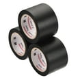 thumbnail image 1 of Unique Bargains 4cmx12m Non-Adhesive Protector Wrap Pipe Protective Tape Black 3Pack, 1 of 5