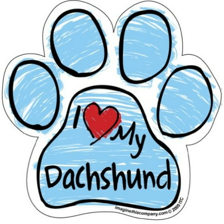 

Imagine This Scribble Paw Magnet Dachshund
