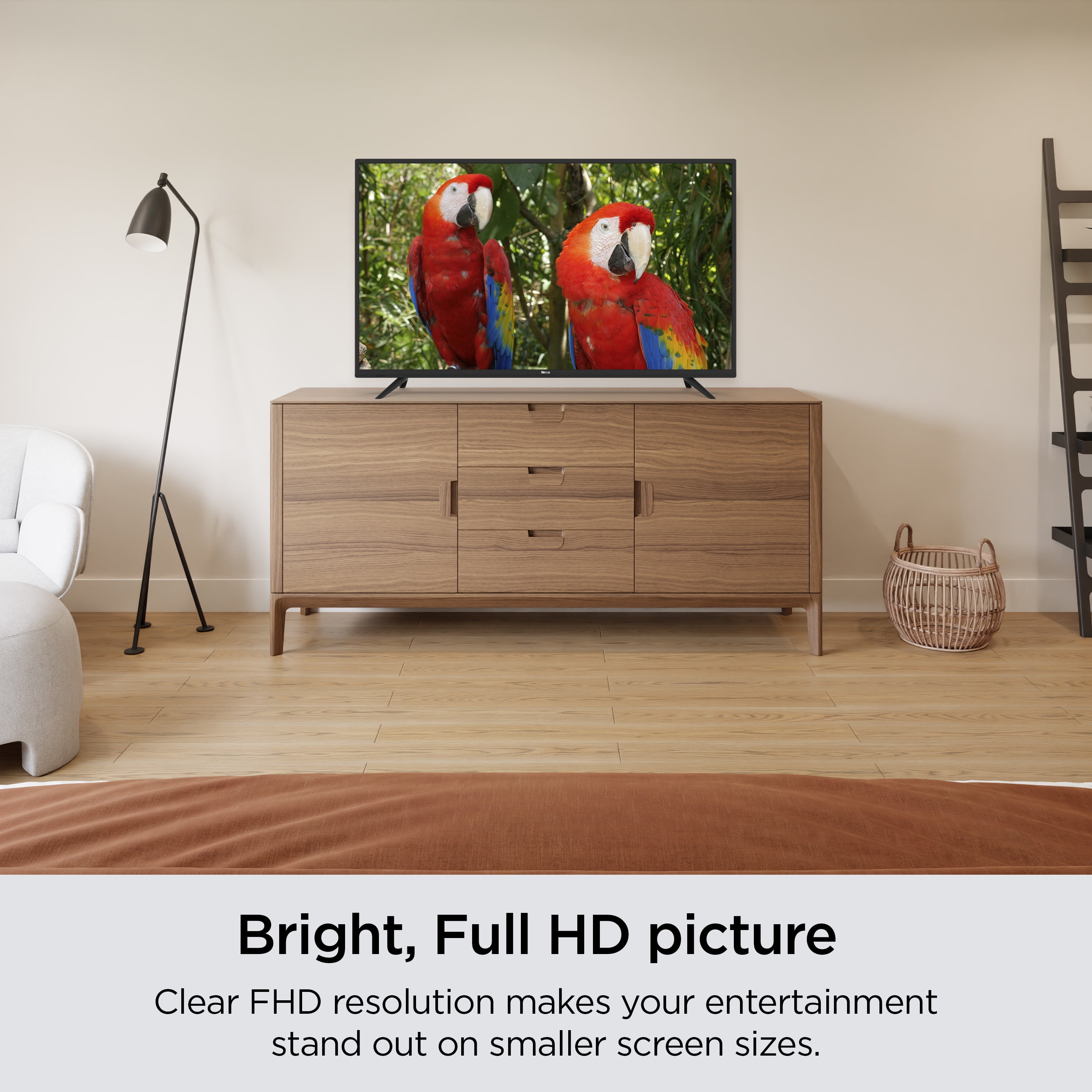 Roku 32-Inch Select Series 1080p Full HD Smart Roku TV with Roku Voice Remote, Bright Picture, Customizable Home Screen