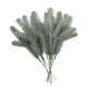 thumbnail image 2 of Cateissary 24 Uds. De tallos de pino sintético, decoración del hogar, decoración del hogar, árbol de Navidad, plantas decorativas para el Verde con polvo 24PCS, 2 of 6