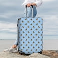 thumbnail image 7 of Hirioo Cute Puppy for Elasticity Suitcase Cover (No luggage Included) Durable Luggage Protector Fits 18-32 Inch Luggage-Medium, 7 of 7