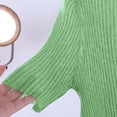 thumbnail image 4 of Gytharion Cardigans with Short Sleeves V Neck Cardigan for Women Fashion Soild Color Knitting Thin Tops with Button, 4 of 4