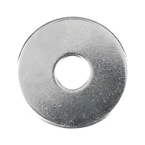 Selecta® FW38114J 3/8” x 1-1/4” Steel, Zinc Chromate Fender Washers (Jar of 100)