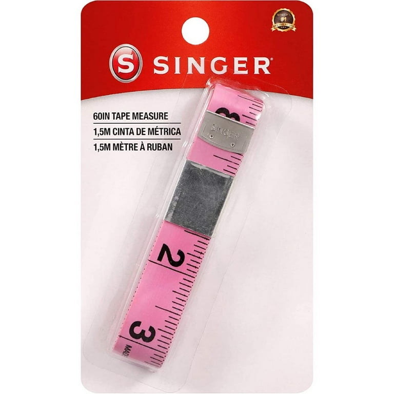 SINGER, 3-Pack Tape Measure, Pink