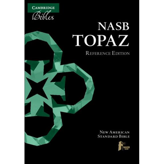 Pre-Owned NASB Topaz Reference Edition, Dark Brown Calf Split Leather, Ns674: Xr, (Hardcover)