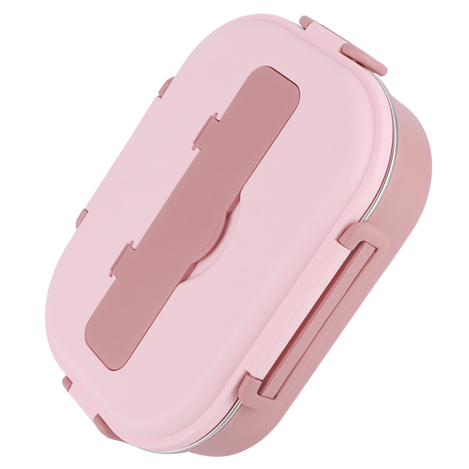 FAGINEY Bento Lunch Box,Stainless Steel Lunch Box 4‑Grid Portable Bento Box Food Storage Container