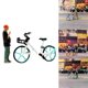 thumbnail image 5 of Figuras 1:64, Diseño de Jardín de Hadas Callejeras, Decoración de Escritorio Diorama, Escala S, 5 of 9