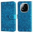 thumbnail image 1 of Funda tipo cartera GANGXUN para Xiaomi Poco X7 5G , diseño girasol, cuero PU, soporte, cierre magnético, tarjetero, 1 of 5