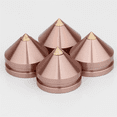 thumbnail image 3 of 4PCS Speaker Stand Feet Foot Pad Metal CD Player Stand M23x20 B, 3 of 8