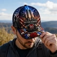 thumbnail image 4 of 911 25th Anniversary Hat, Never Forget 9/11 25th Anniversary Baseball Cap Patriotic Vintage Hats for Men Women, 4 of 5