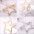 thumbnail image 4 of 8 horquillas delicadas de cinco estrellas, pinzas para el pelo lisas, pasadores huecos para el pelo, 4 of 5