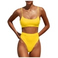 thumbnail image 1 of YDLCAFD Easter Womens High Waisted Swimsuits Bottom Padded Bathing Suits Bikini Sets Top Two Piece Swimwear, 1 of 7
