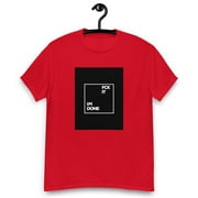 FCK IT IM DONEUnisex classic tee (Red, M)