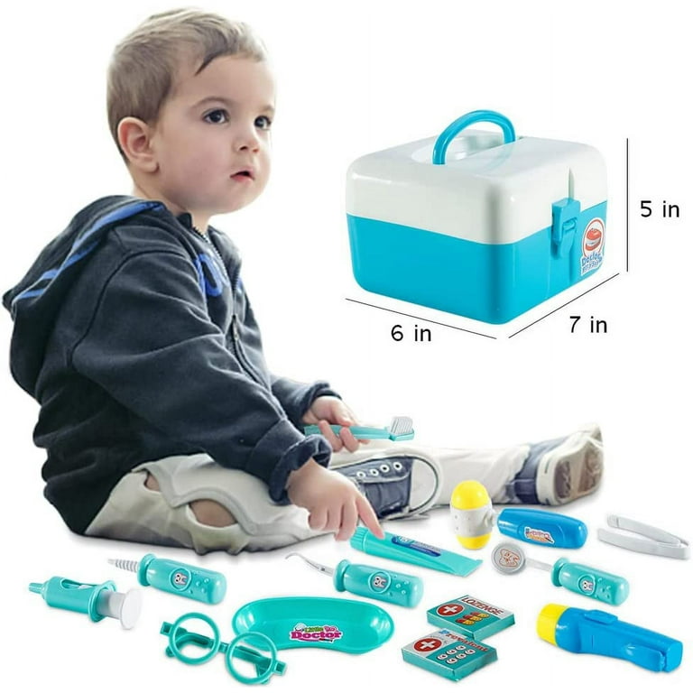 Dentist Toy for Kids, 20 Pcs Pretend Play Dentist Tools Medical