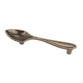 thumbnail image 3 of Aleación de zinc Negro mate/bronce Forma de vajilla Manija de gabinete sólido Accesorio de puerta de muebles (#6) VoborMX herramienta, 3 of 7