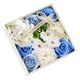 thumbnail image 1 of Combo de ramos de flores artificiales para decoración del hogar, regalo del Día de la Madre/Navidad, jabón de flores en caja de regalo, 1 of 5