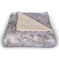 thumbnail image 3 of Creative Products Faded Ornate Pattern 50x60 Sherpa Fleece Blanket, 3 of 3