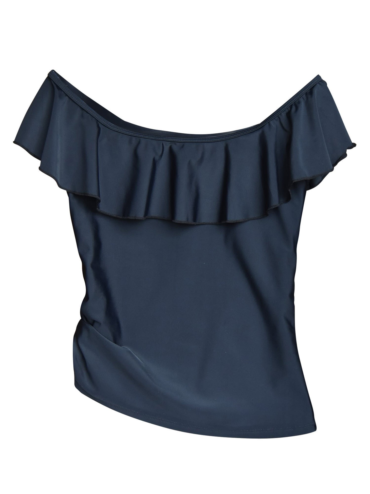 women's ruffle tankini top