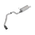 thumbnail image 1 of Borla Exhaust System Kit 140801BC S-Type Cat Back System; T-304 Stainless Steel; With Muffler; 3-1/2 Inch Pipe Diameter; Single Exhaust With Single Exit; Single Passenger Side Rear Exit, 1 of 2