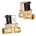 thumbnail image 1 of Válvula Solenoide Eléctrica de Latón, Sin consumo de Energía, Fácil de Instalar para Control de Agua Con Ajuste Direto de Agua Para 24 V CC, 1 of 7