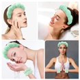 thumbnail image 6 of DADHOT Spa Headbands for Washing Face or Facial, Headbands for Women - Puffy Makeup Headbands for Face Washing, Mask, Skin Treatment (Green), 6 of 6