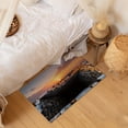 thumbnail image 4 of Visually Striking Velvet Shag Rug for Living Room and Bedroom Soft Fiber Floor Carpet for Home and Slippery Prevention, 4 of 6