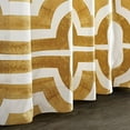 thumbnail image 4 of PRTW-D23C-120 Mecca Printed Cotton Curtain, Gold, 50 x 120, 4 of 10